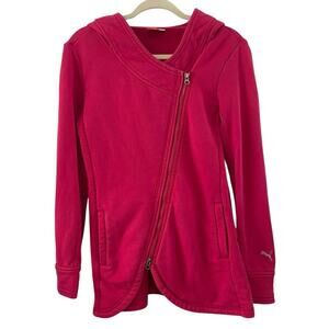 Puma Sport Lifestyle Zip-Up Hoodie | Pink | Large